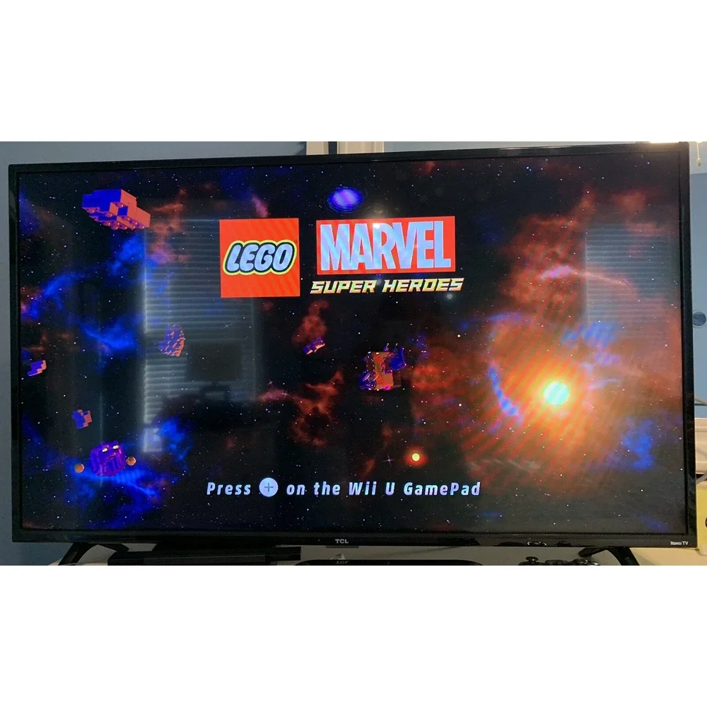 LEGO Marvel Super Heroes Nintendo Wii U 2013 Disc and Case - Tested
